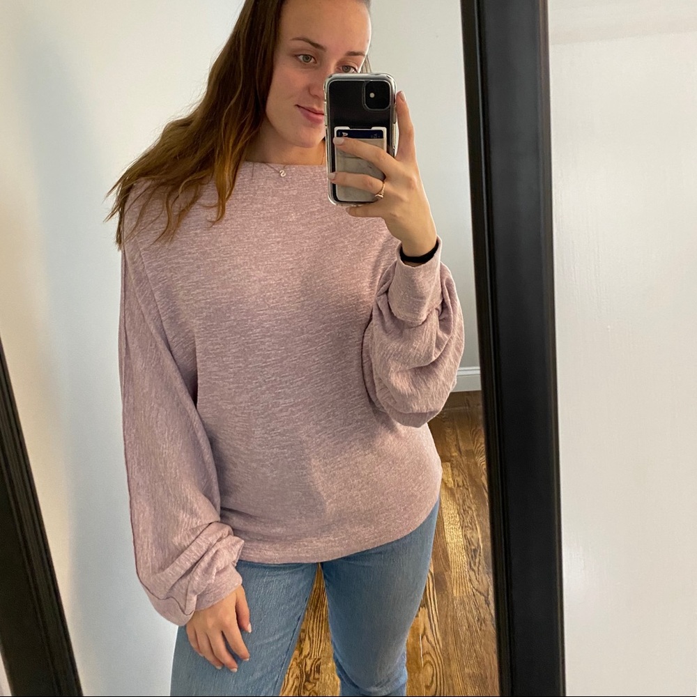 Free People Off the Shoulder Sweater